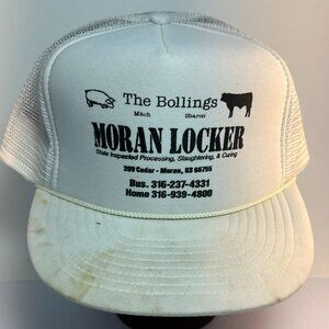 Vintage, puffer style snap back hat